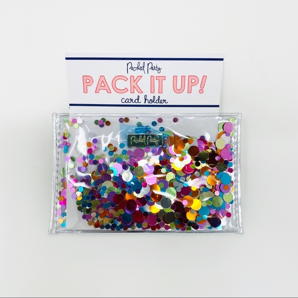 Confetti Glitter Card Case - Picture 5 of 6